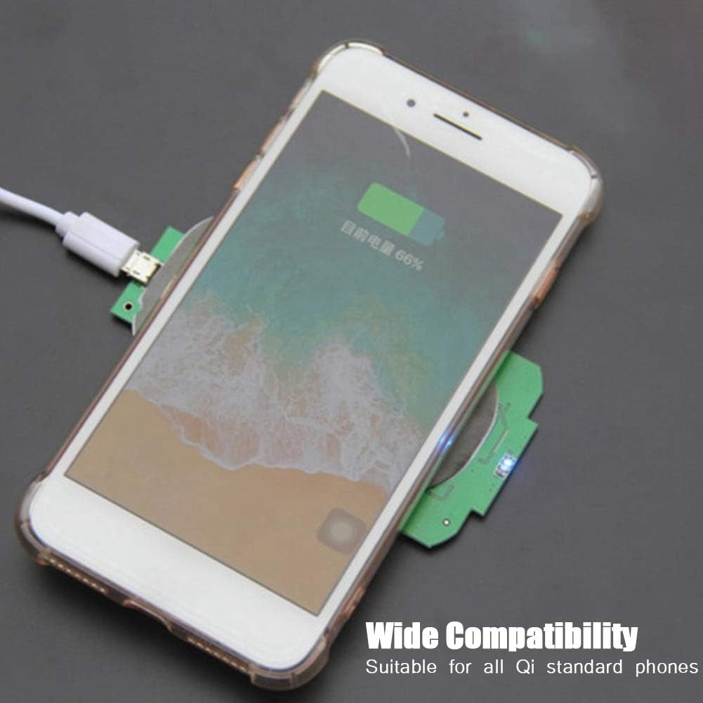 5W Wireless Charger Transmitter Module - Adopts 3 Coils - Built-In Short-Circuit, Over-Voltage - Wide Compatibility - DIY Wireless Charger Parts