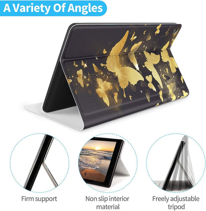 Case for Amazon Fire HD 10 Tablet (7Th Generation and 9Th Generation, 2017 and 2019 Release) - Slim Folding Stand Cover with Auto Wake/Sleep for 10.1 Inch Tablet